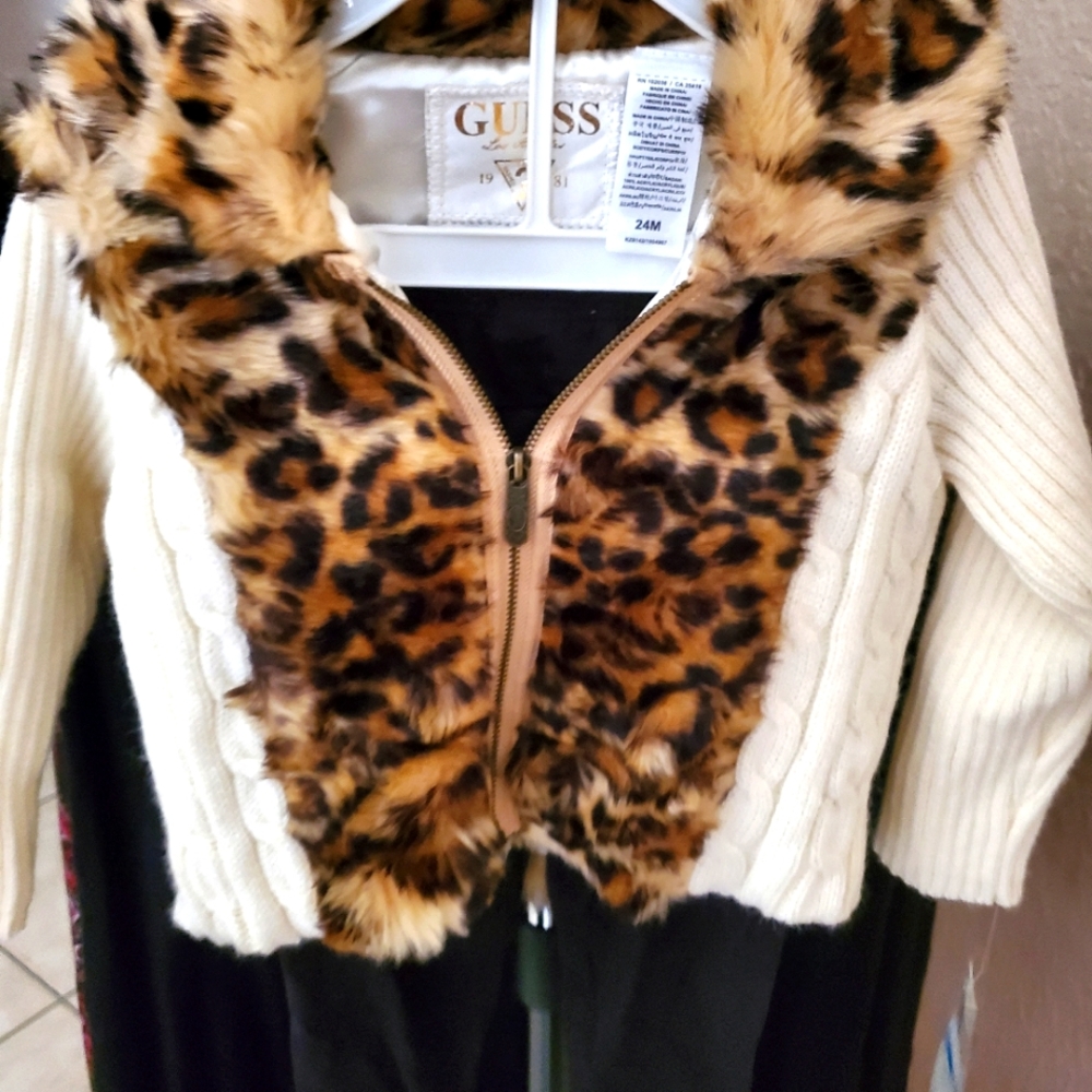 Girls Guess Leopard set